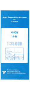 imagen mapa topogr&aacute;fico Gij&oacute;n 